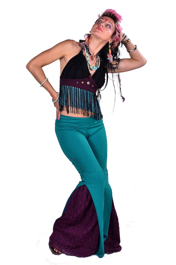 festival flared trousers