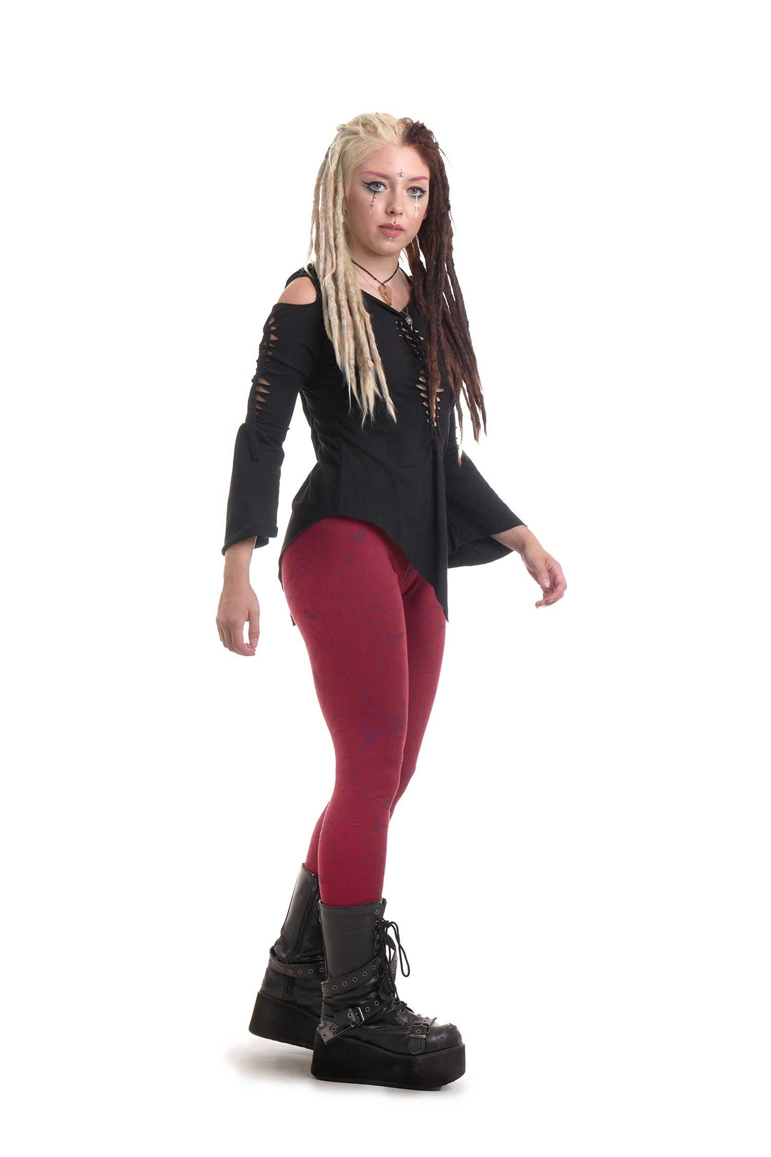 Pixie Hooded Psy Top