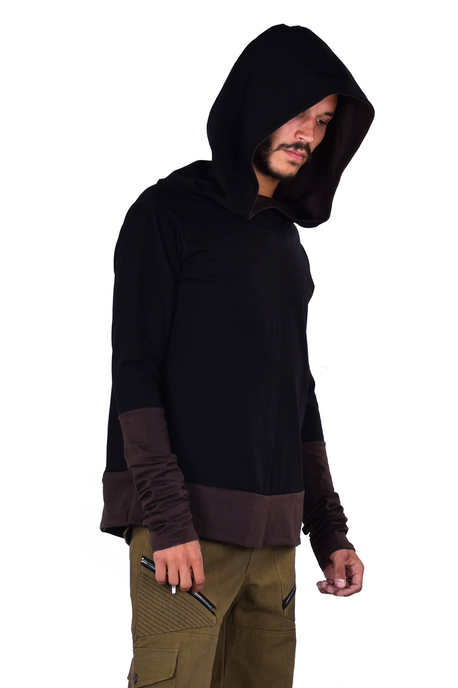 mens hippie hoodie