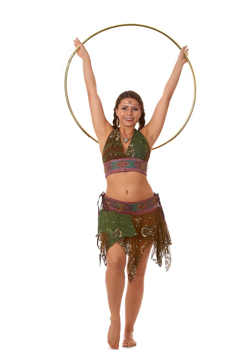 Festival Pixie Sequin Bikini and Skirt Set