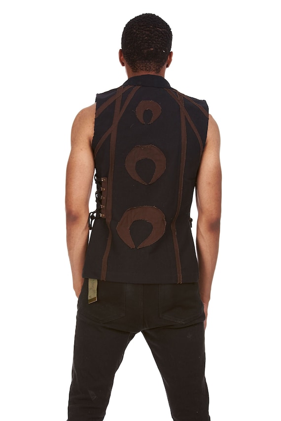 Mens Hard Work Pays Off V438 Sleeveless Vest Hoodie