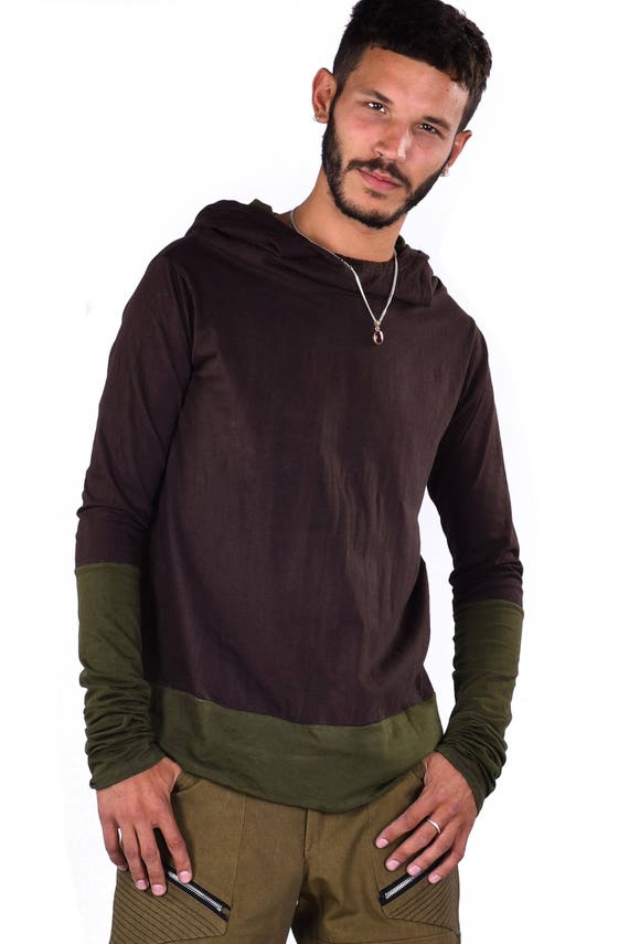 mens hippie hoodie
