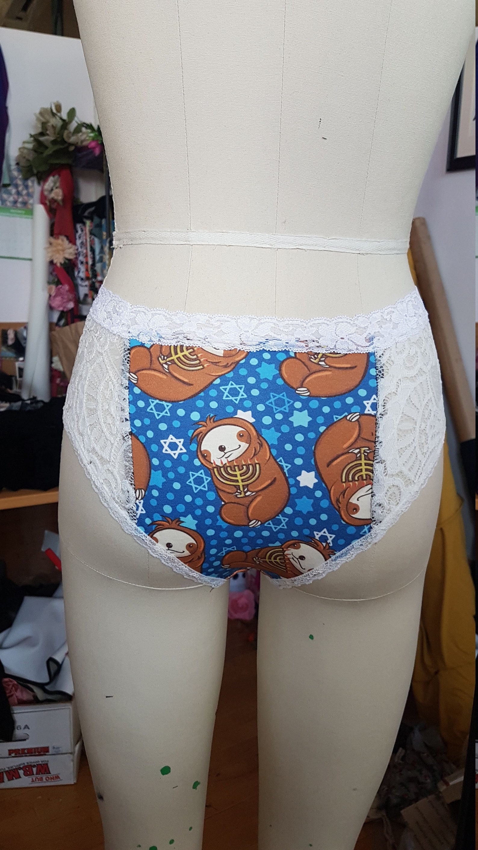 Cute Sloth Women's Jewish Hanukkah Lingerie Hanukkah Gifts | Etsy