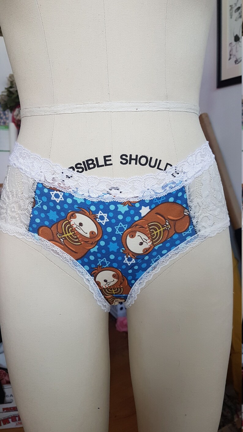 Cute Sloth Women's Jewish Hanukkah Lingerie Hanukkah Gifts | Etsy