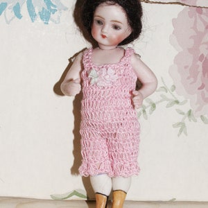 French Mignonette Doll Chemi Pantalette Lingerie for 4&quot; - 4.5&quot; Inch All Bisque Dolls