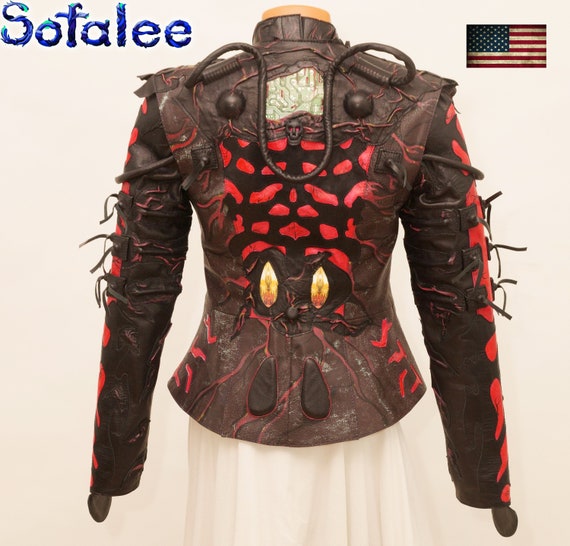 handmade leather jacket