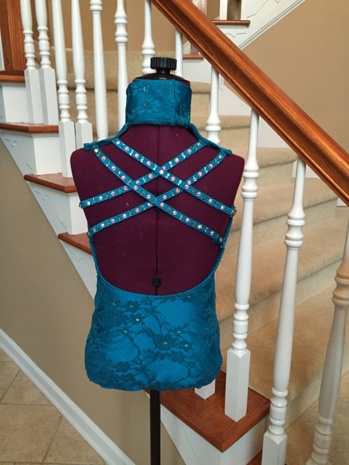 Custom Belle Peasant LS Leotard