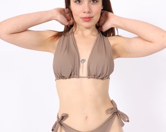 Selvaggia Mud, sustainable swimwear, multi wearable bikini,