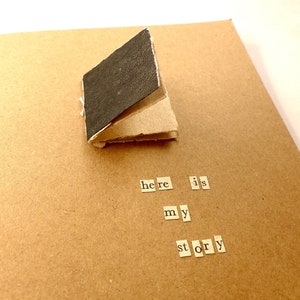Here Is My Story Karte - VERSANDFERTIG