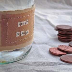 Lucky Penny Jar - MADE TO ORDER