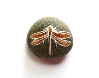 Copper Dragonfly Stone - MADE TO ORDER