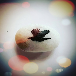 Raven Spirit Stone - MADE TO ORDER