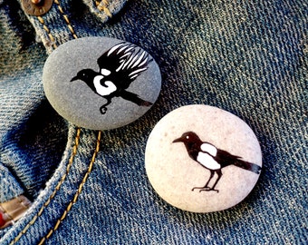 Two Magpies Stones - MADE TO ORDER