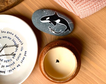 Killer Whales Pebble - MADE TO ORDER