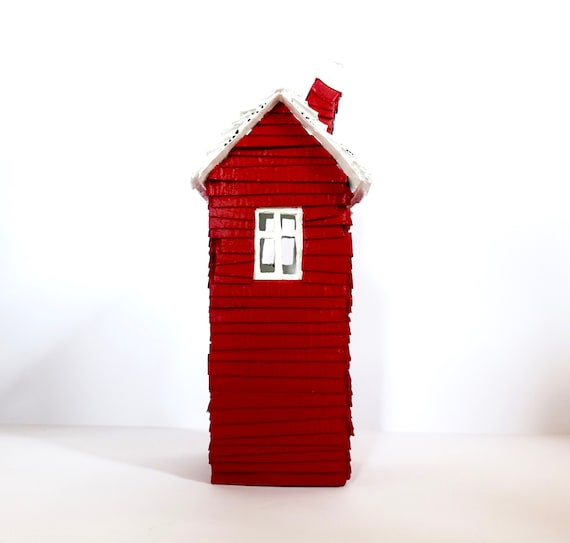 recycled miniature house