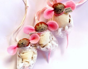 Baby Sleeping Mice! - READY TO SHIP