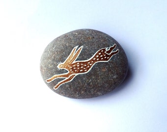 Copper Hare Stone - MADE TO ORDER
