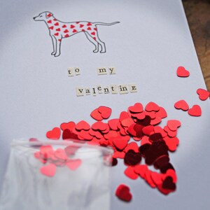Dalmatiner Valentinskarte - MADE TO ORDER