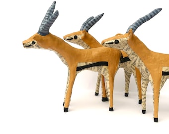 Little Thomson's Gazelles - Set of 3 - MADE TO ORDER