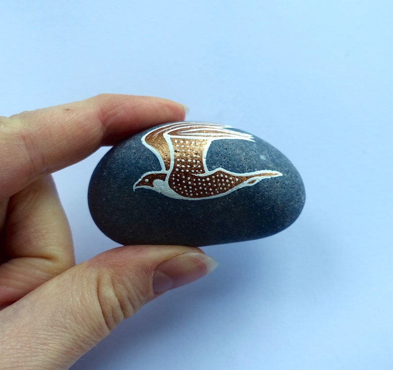 Copper Falcon Stone MADE TO ORDER