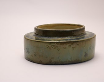 French Pierrefonds Glazed and  Pottery Vase  Circa 1910-1920 Art Nouveau