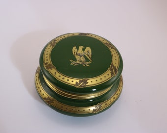 Old French Pierrefonds Fine Earthenware Candy Box