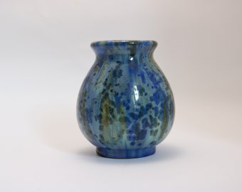 French Pierrefonds Crystalline Pottery  Vase Circa 1910-1920 Art Nouveau