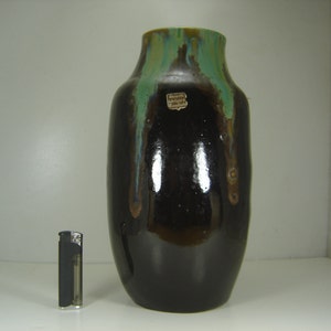 French Pierrefonds Huge Vase  Art Nouveau