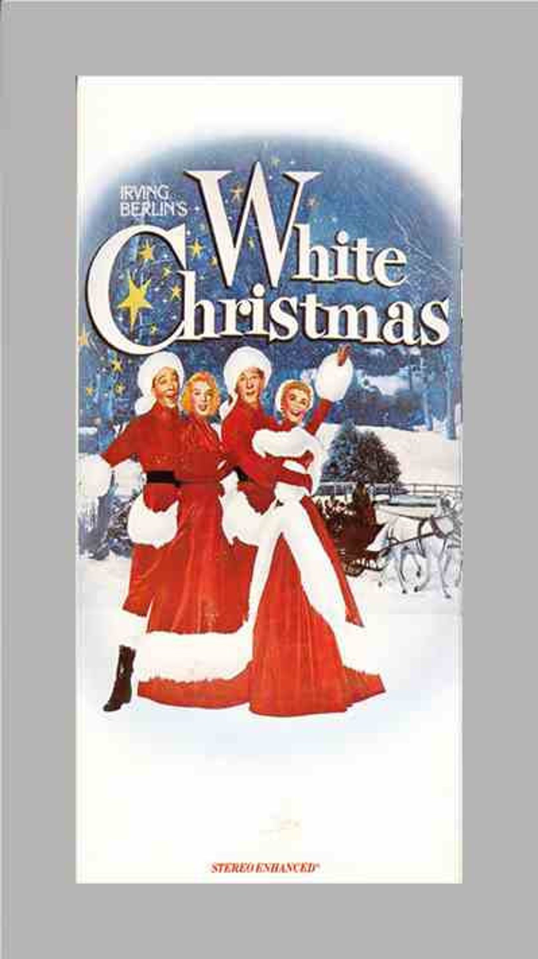 Irving Berlin's White Christmas VHS Tape. Bing Crosby, Danny Kaye