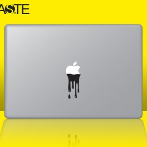 MacBook Sticker Meltin' Dripping Apple immagine 2