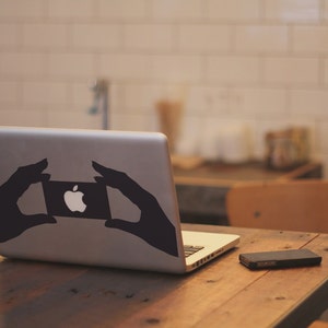 MacBook Sticker Hands image 1