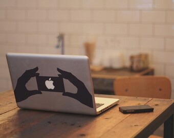 Macbook Sticker Hands
