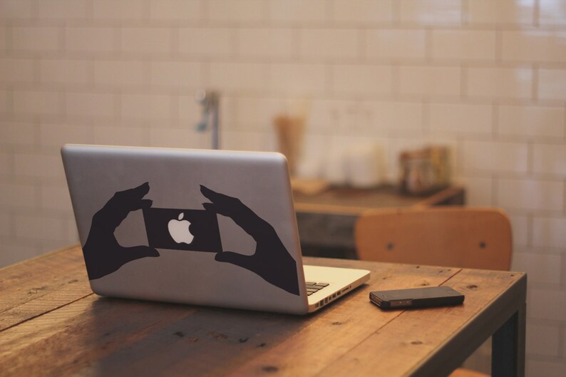 MacBook Sticker Hands image 1