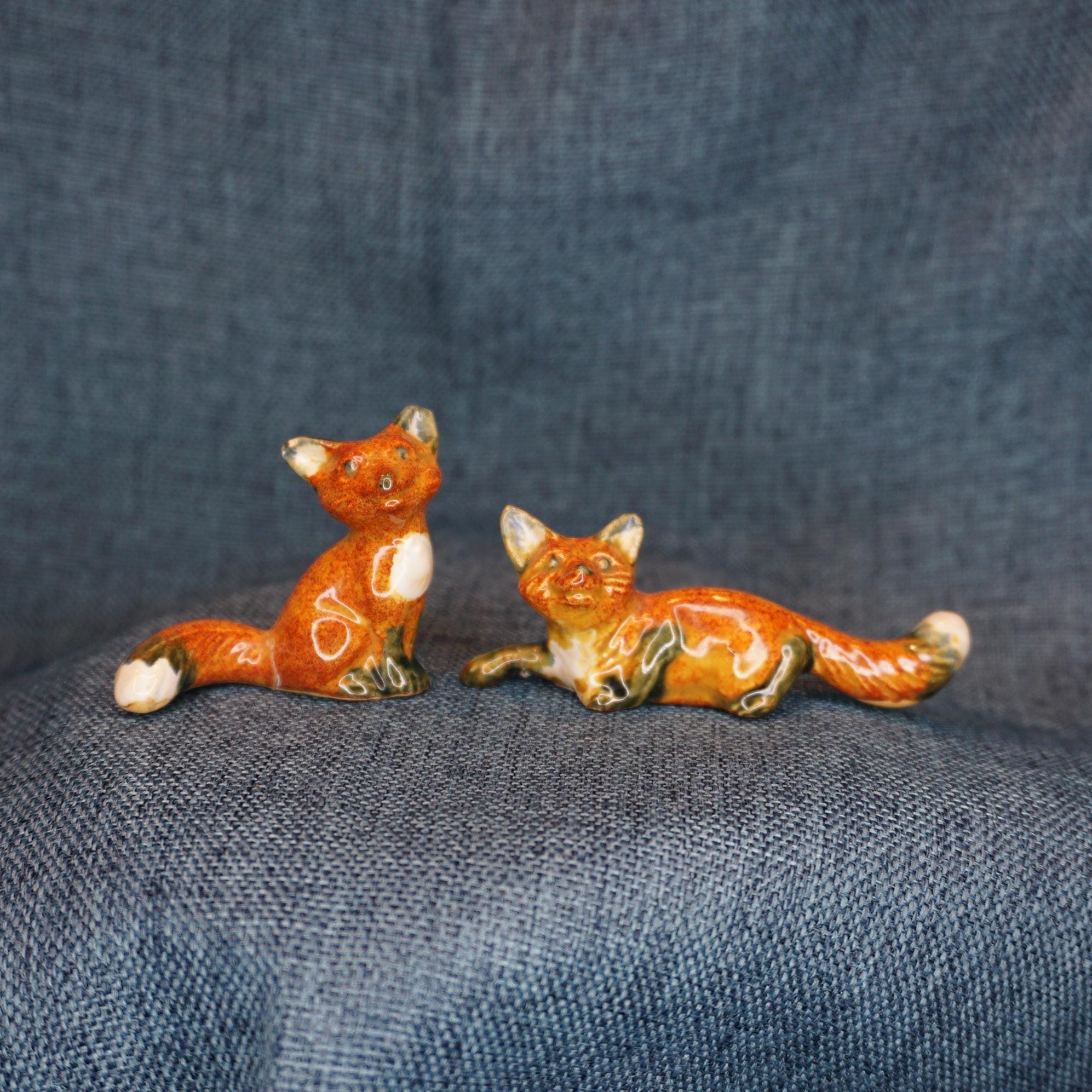 Vintage Red Fox Rosemeade Salt Pepper Shakers AS-IS. Miniature Wildlife  Figurine Set. North Dakota Pottery Figures. Craft Diorama Animals - Etsy