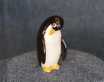 Hagen Renaker Penguin Mama Figurine: Miniature Ceramic Arctic Bird