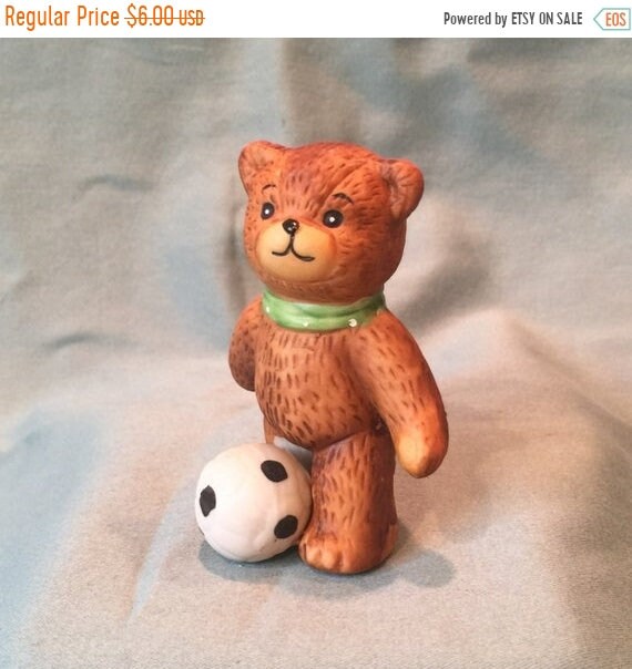 soccer teddy bear