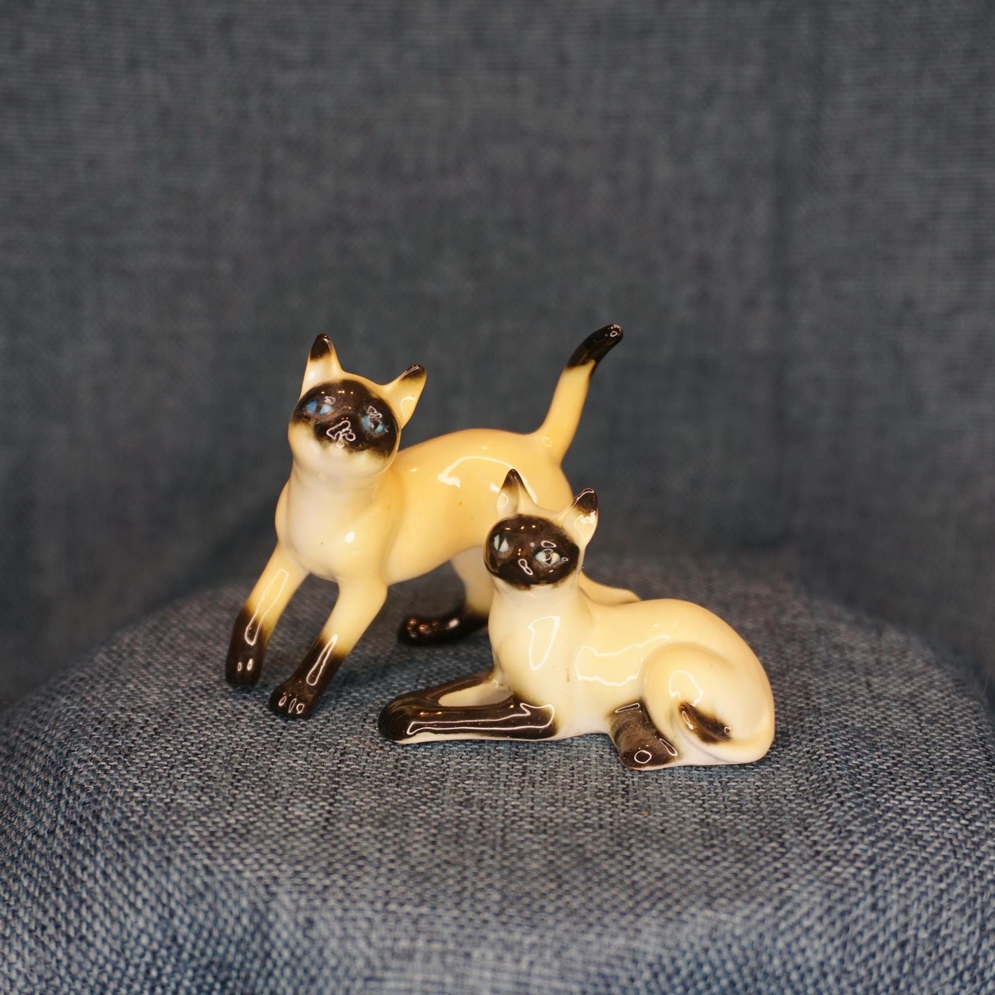 Japan Bone China Cat - Etsy