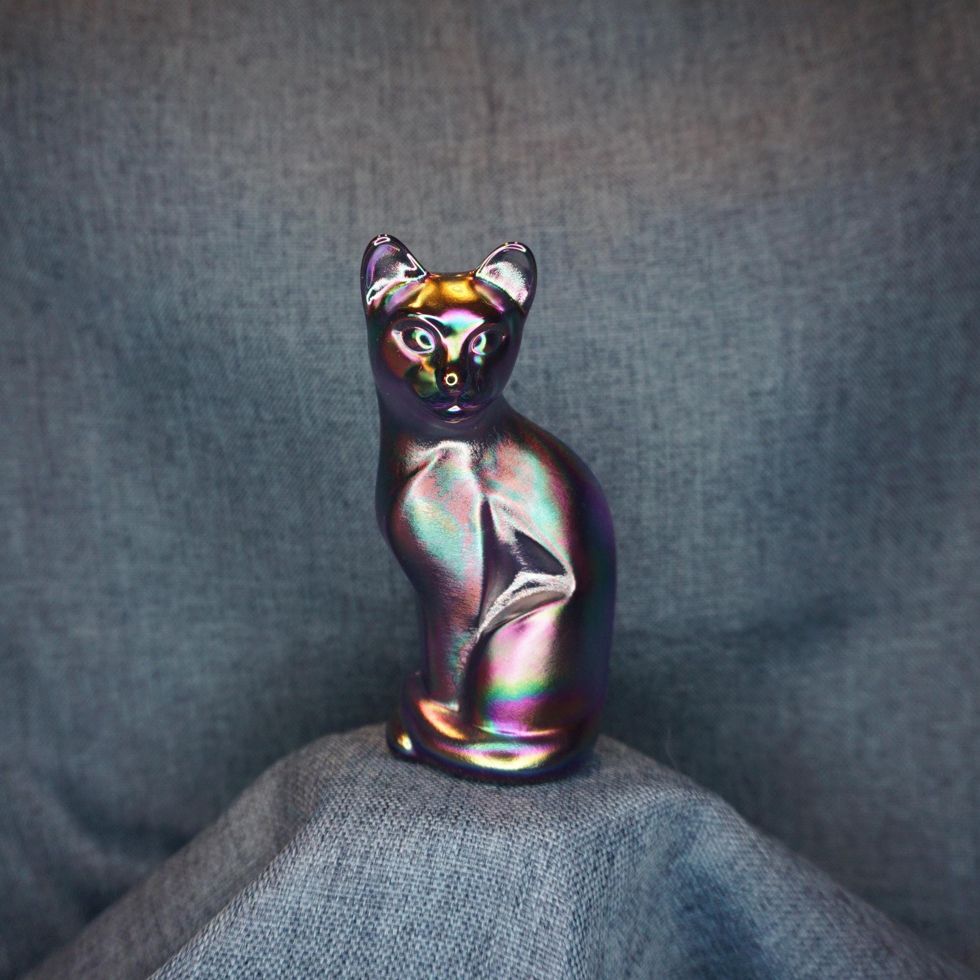 Fenton Cat Figure - Etsy Fenton Cat Figure - Etsy