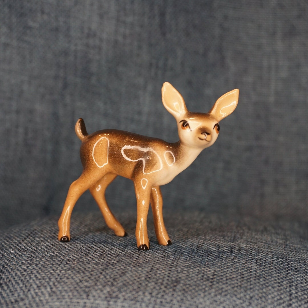 Miniature Female Mule Deer Figurine. Hagen Renaker Deer Doe Etsy
