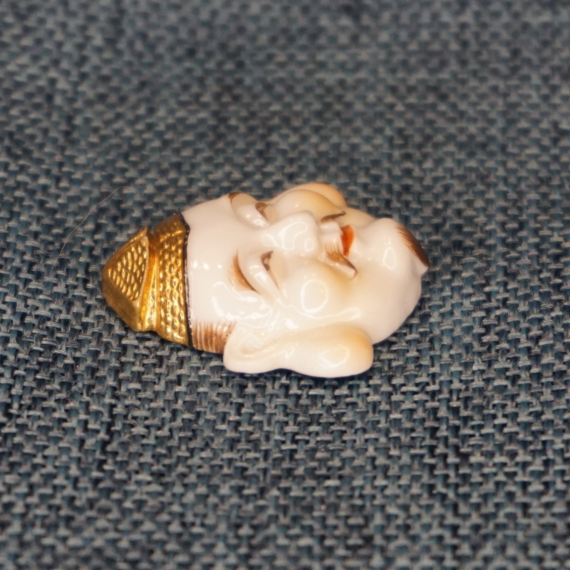 Vintage Toshikane Porcelain Jewelry AS-IS Tokyo Japan Hand