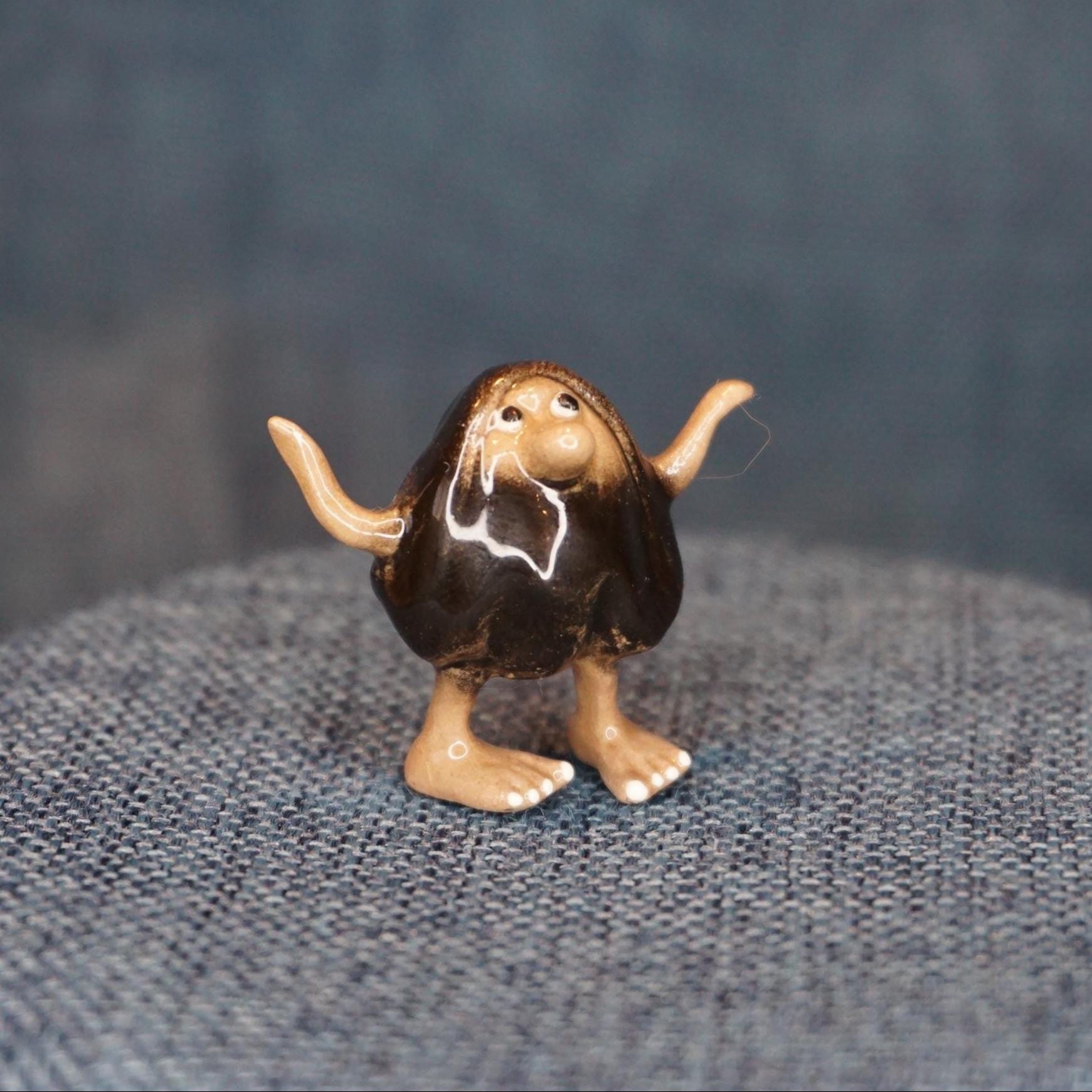 Hagen Renaker ハシグロアビ Hagen Renaker Little Horribles - Etsy