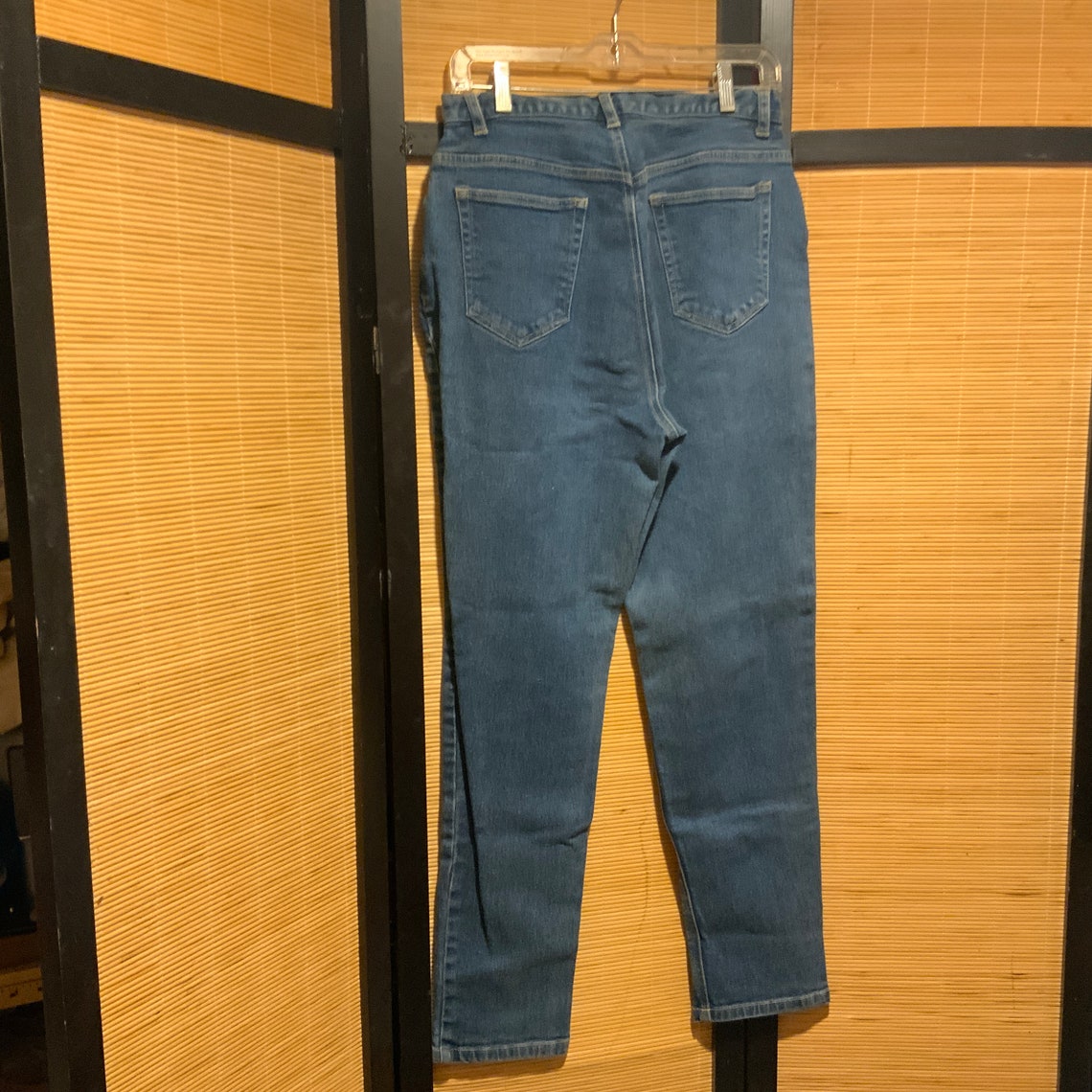 Vintage Crazy Horse Denim Jeans High Waist Women's Size Etsy