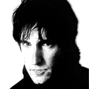 Trent Reznor Drawing T shirt NIN Nine Inch Nails