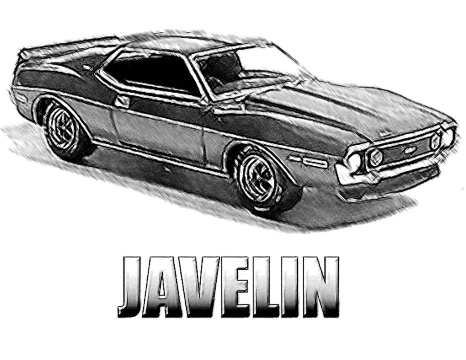 Javelin Drawing Tshirt Etsy