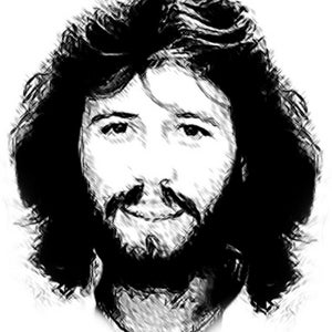 Barry Gibb drawing on your t shirt, Bee Gees, drawing of your vaforite artist is available