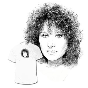 Barbra Streisand T Shirt Barry Manilow Celine Dion George Michael Are Available2 Pete Seeger Joan Baez Judy Anderson T-Shirts sind verfügbar