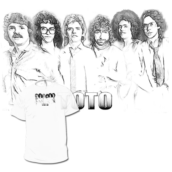 toto drawing t shirt etsy