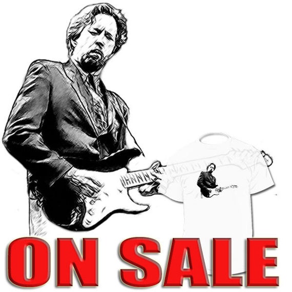 Stevie Ray Vaughan Tシャツ Eric Clapton Stevie Ray Vaughan year Ol