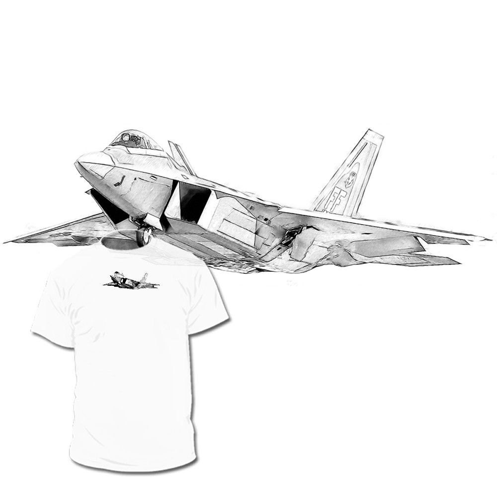 F 22 Raptor Drawing T Shirt Most Planes Tanks Helicopters Etsy F 22 Raptor Drawing T Shirt Most Planes Tanks Helicopters Etsy