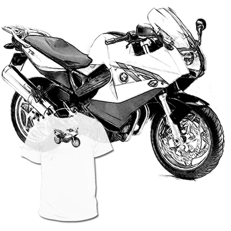 Yamaha Bike Drawings